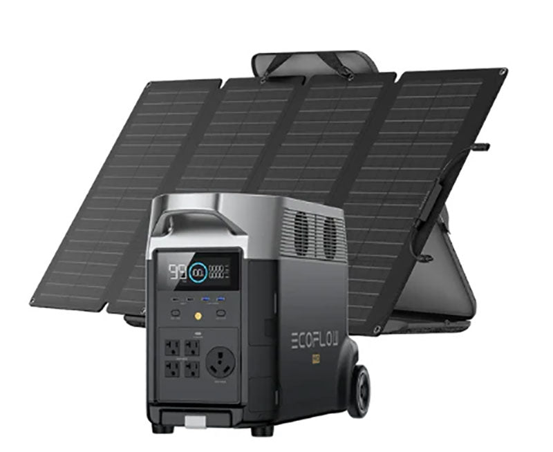 EcoFlow DELTA Pro 3600Wh+400W Solar Panel Solar Generator