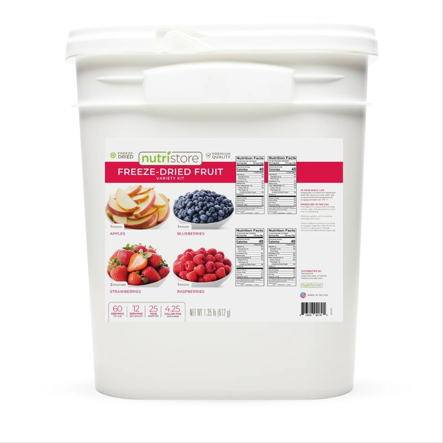 Freeze Dried Fruit Bucket