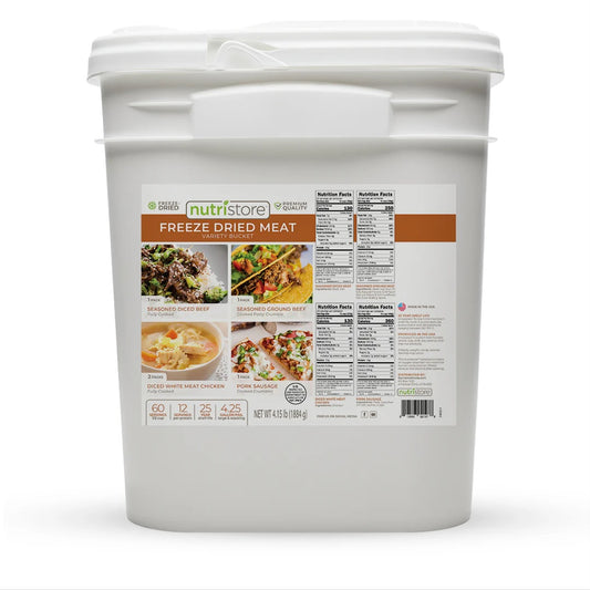 Freeze Dried Meat Bucket