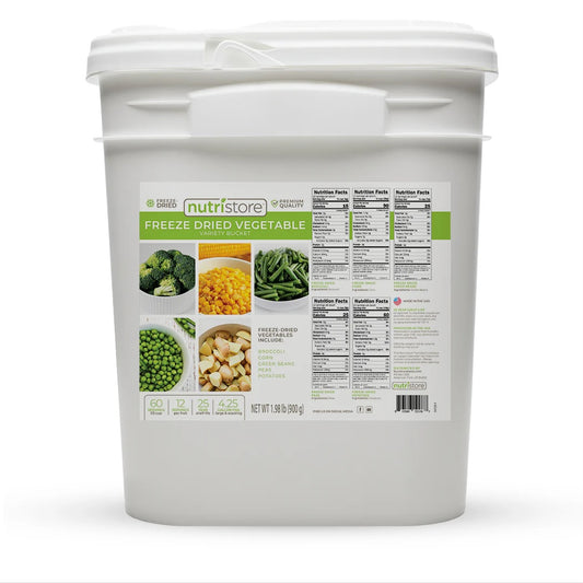 Freeze Dried Vegetable Bucket